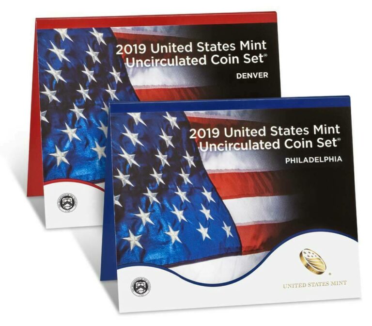 Read more about the article 2019 P and D United States Mint Uncirculated Set**NO W PENNY**20 COINS