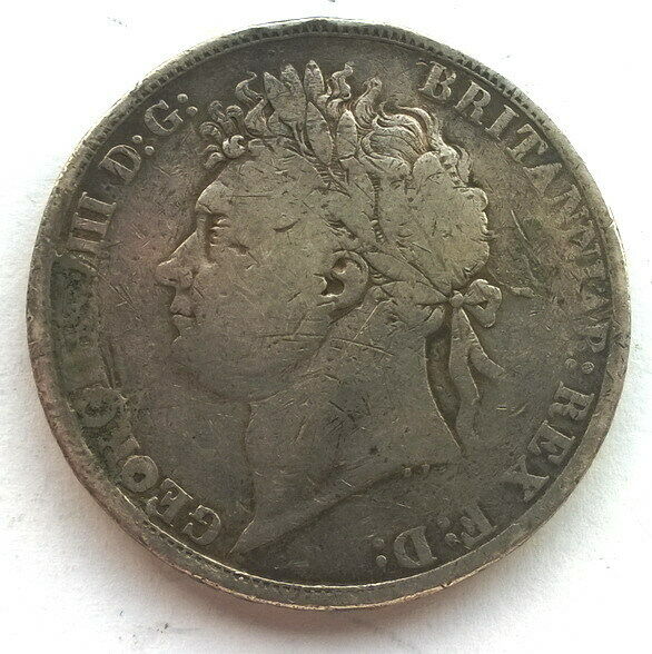 Read more about the article Great Britain 1821 Georgia IV Crown Silver Coin