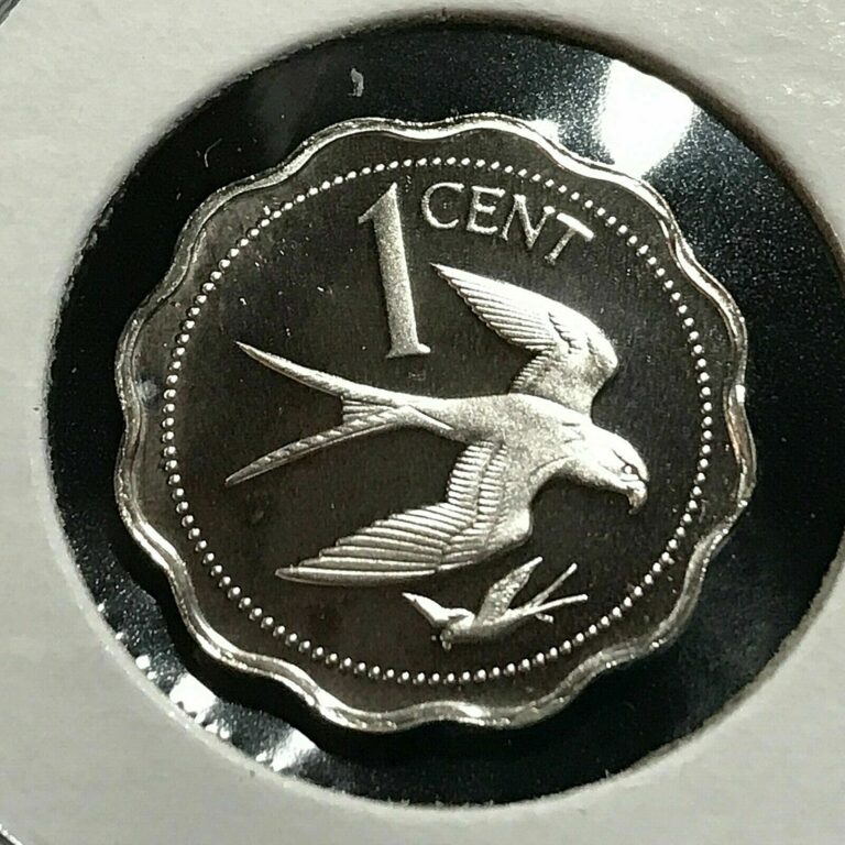 Read more about the article 1977 BELIZE ONE CENT STERLING SILVER PROOF COIN