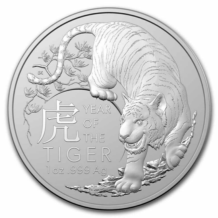 Read more about the article 2022 RAM Australia 1 oz Silver Lunar Year of the Tiger SHIPS FREE NOW