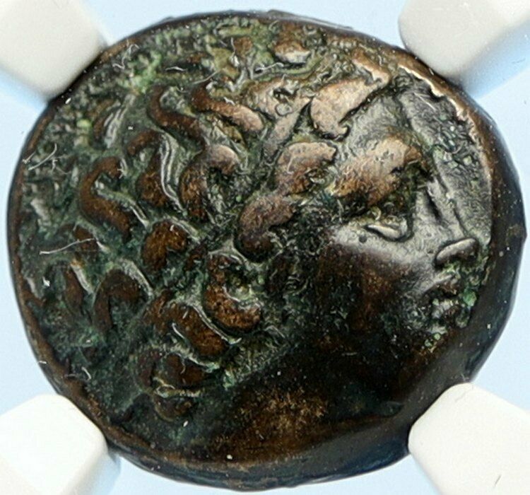 Read more about the article MACEDONIA of Philip II Ancient OLD Greek Coin Apollo OLYMPIC Horse NGC i94459