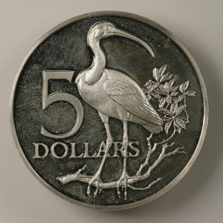 Read more about the article Raw 1971 Trinidad and Tobago $5 Silver Proof Coin KM#8