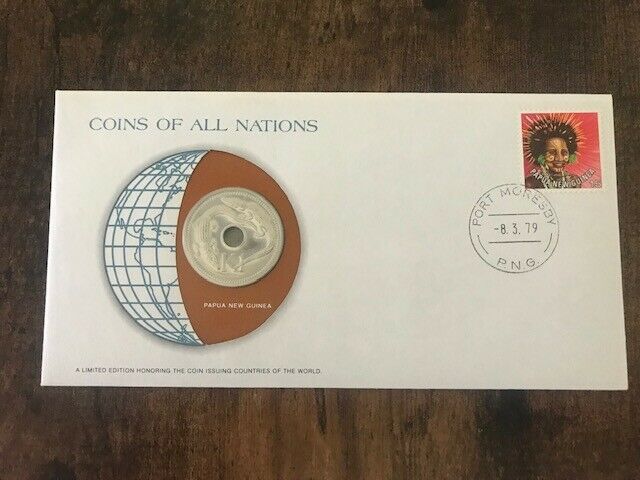 Read more about the article Coins of All Nations With Stamps and COA Papua New Guinea