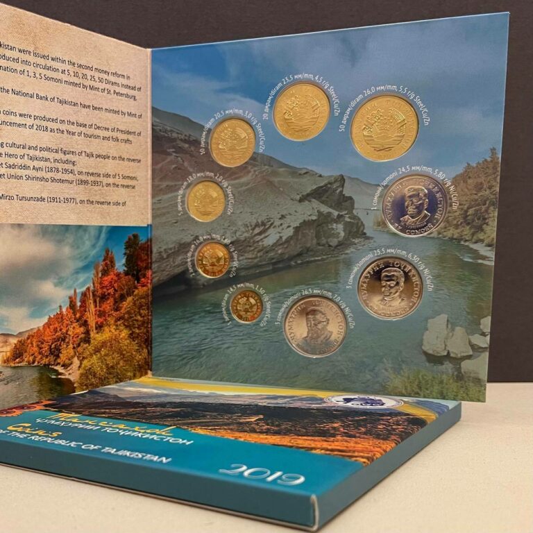 Read more about the article Tajikistan coins booklet 2019 (Mint Set 2019 – Nature)