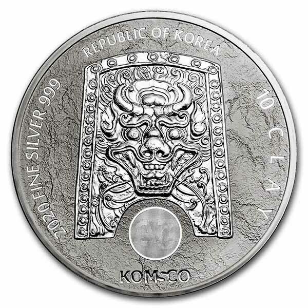 Read more about the article 2020 South Korea 10 oz Silver Chiwoo Cheonwang BU – SKU#237382