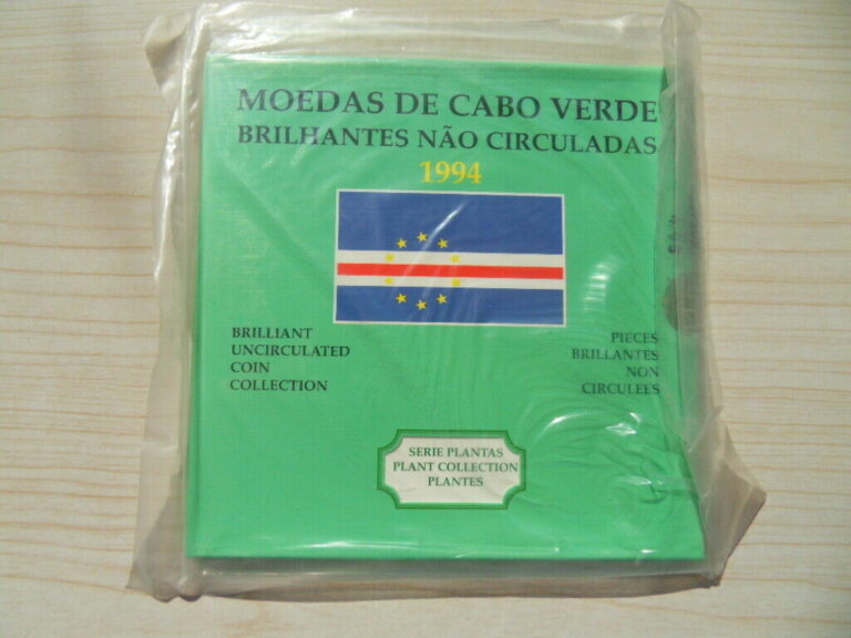 Read more about the article 1994 Cape Verde Official Mint Set Plant  6 coins complete set
