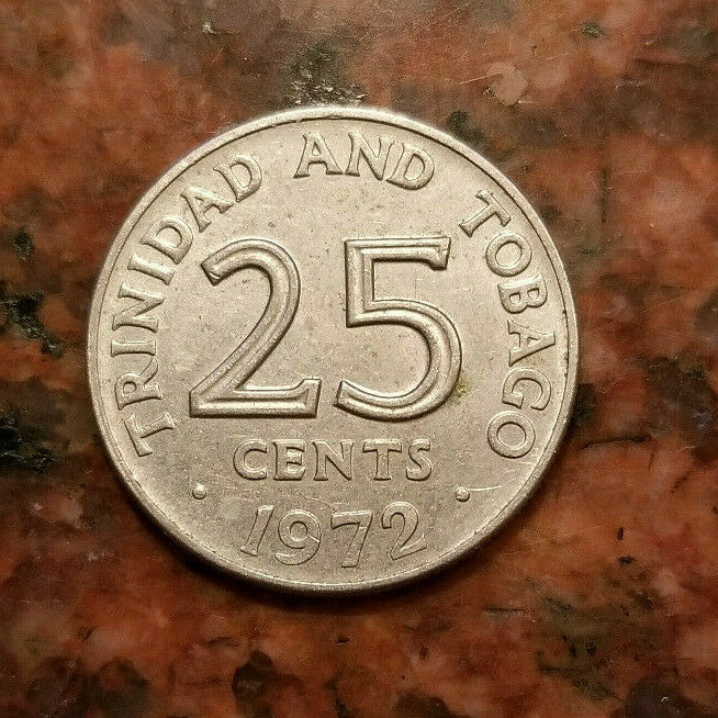 Read more about the article 1972 TRINIDAD AND TOBAGO 25 CENTS COIN – #A4085