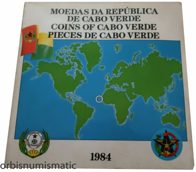 Read more about the article CAPE VERDE ISLANDS 1984 VERY RARE BU OFFICIAL MINT SET -> VERY SCARCE FAO COIN