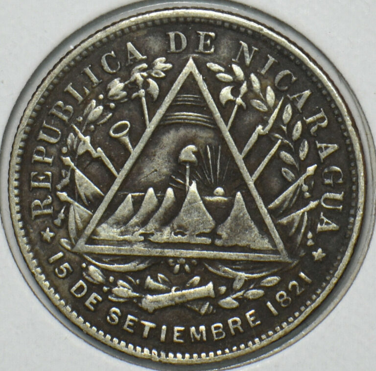 Read more about the article Nicaragua 1887 20 Centavos 297249 combine shipping