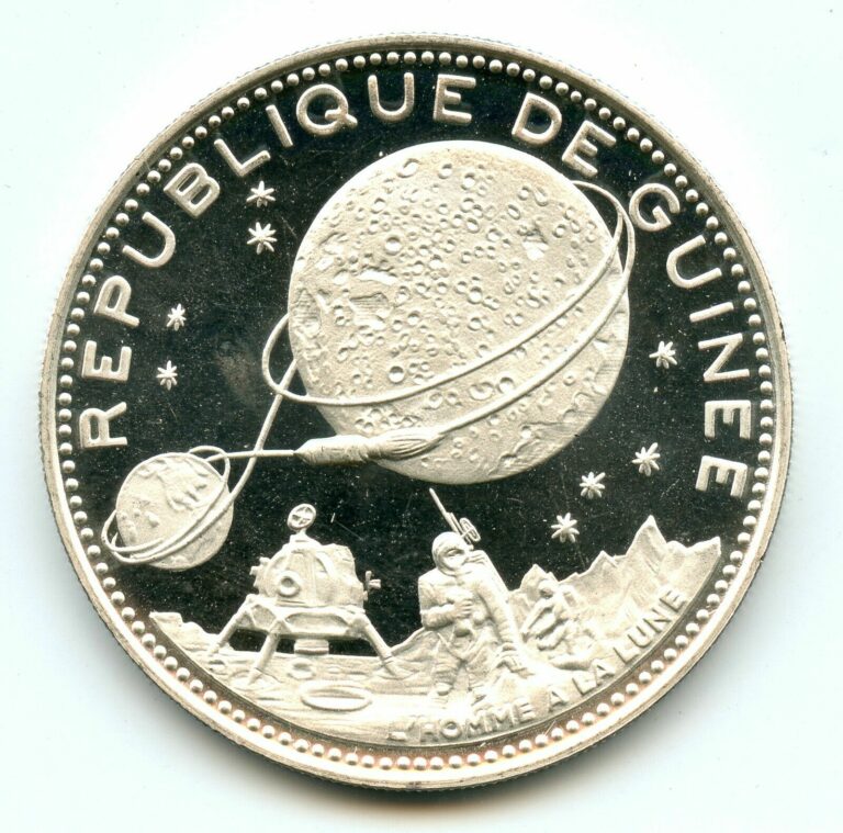 Read more about the article Genuine Proof Silver 1969 Guinea 250 Francs | UNC Condition