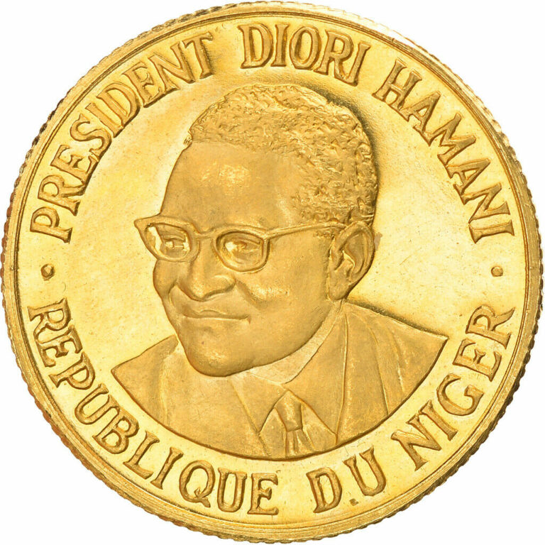 Read more about the article [#867146] Coin  Niger  Diori Hamani  10 Francs  1960  Proof  MS(63)  Gold  KM:1