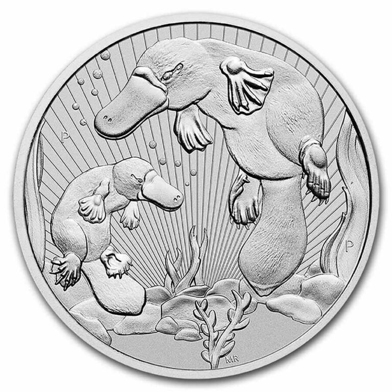 Read more about the article 2021 Australia 2 oz Silver Platypus BU (Piedfort) – SKU#232071