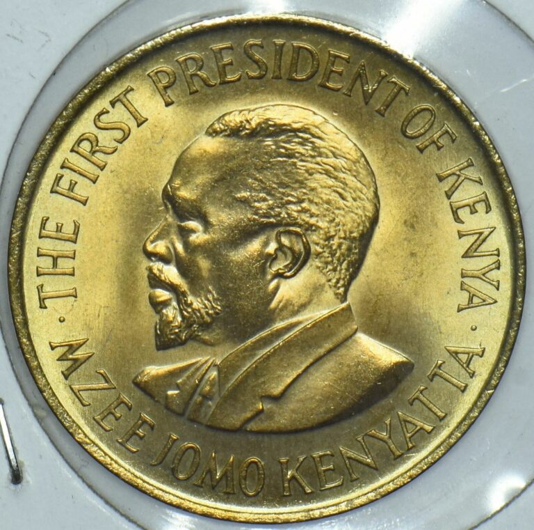 Read more about the article Kenya 1969 Mzeejomo Kenyatta 5 Cents Lions animal First President Of Kenya 19153