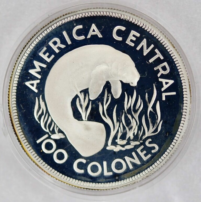Read more about the article COSTA RICA Silver Proof  1974 Manatee Coin