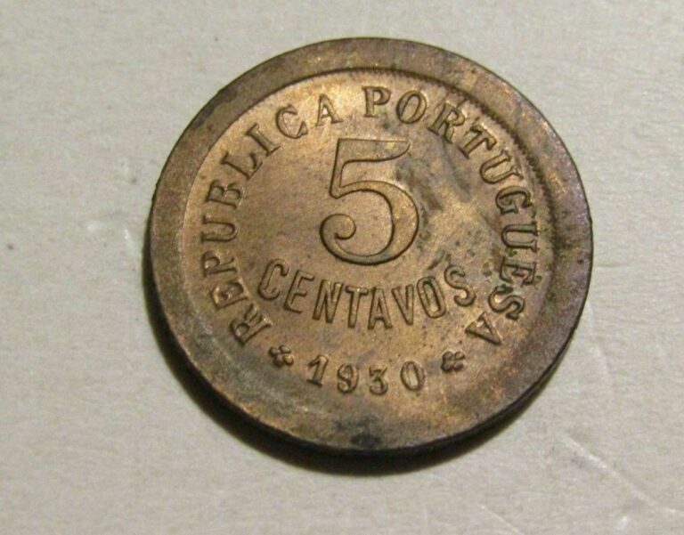 Read more about the article Cape Verde 1930 5 Centavos unc Coin