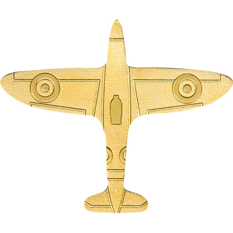 Read more about the article $1 Palau   1/2gram 9999 GOLD Coin  Golden Airplane