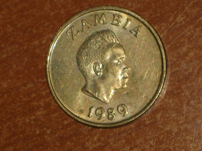 Read more about the article Zambia 1989 Kwacha coin Extremely Fine nice