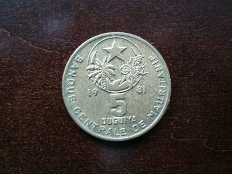 Read more about the article Mauritania 5 ouguiya 1981 coin