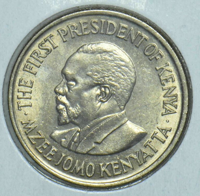 Read more about the article Kenya 1971 Mzeejomo Kenyatta 50 Cents Lions animal First President Of Kenya 1915