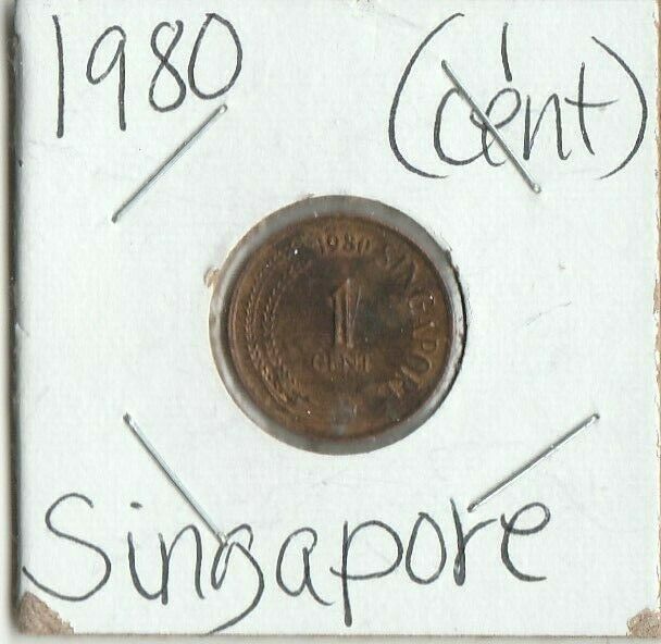 Read more about the article 1978-1980 Singapore 1 Cent (Magnetic) – KM#1a – Set of 3 coins
