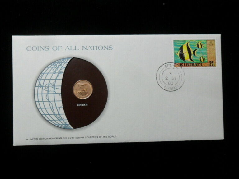 Read more about the article KIRIBATI 1 CENT Coins of All Nations Cover Stamp COA Franklin Mint