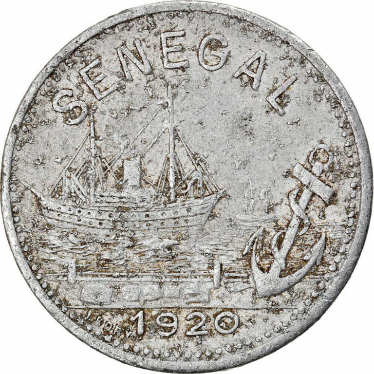 Read more about the article [#876959] Coin  Senegal  Chambre de Commerce Rufisque  25 Centimes  1920  EF