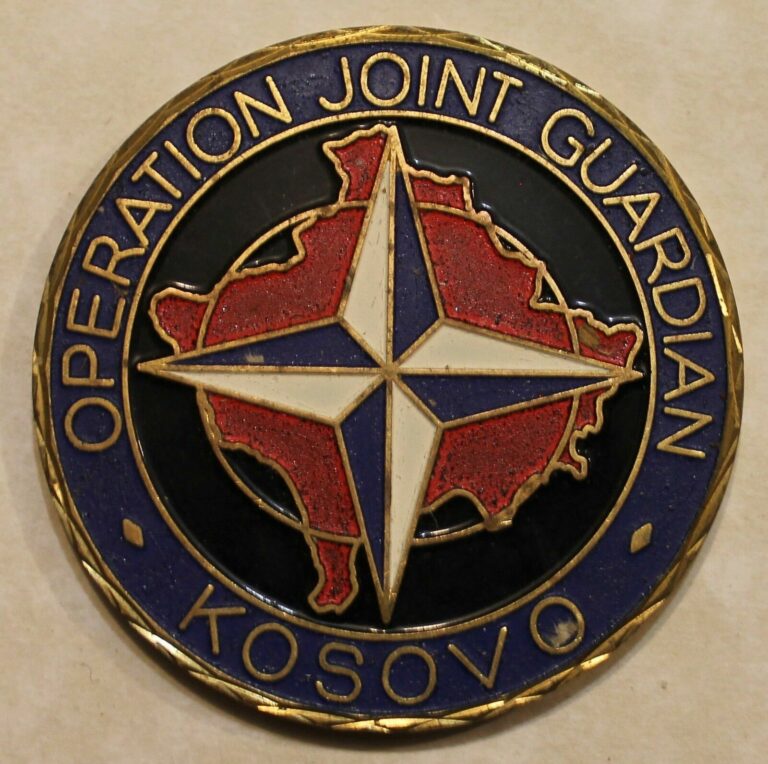 Read more about the article Operation Joint Guardian Kosovo NATO Military Challenge Coin