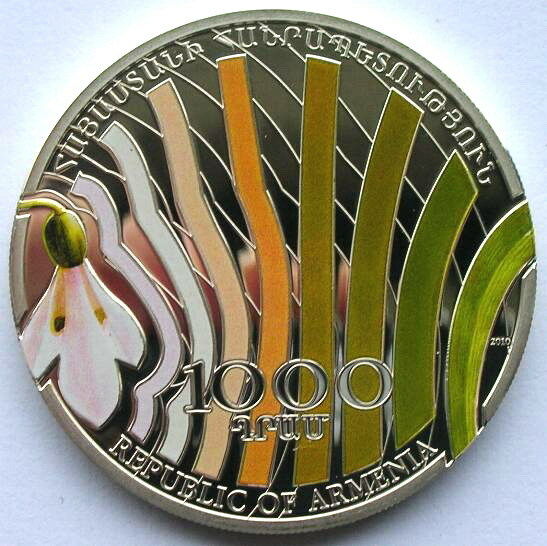 Read more about the article Armenia 2010 Snowdrop 1000 Dram Silver Coin Proof