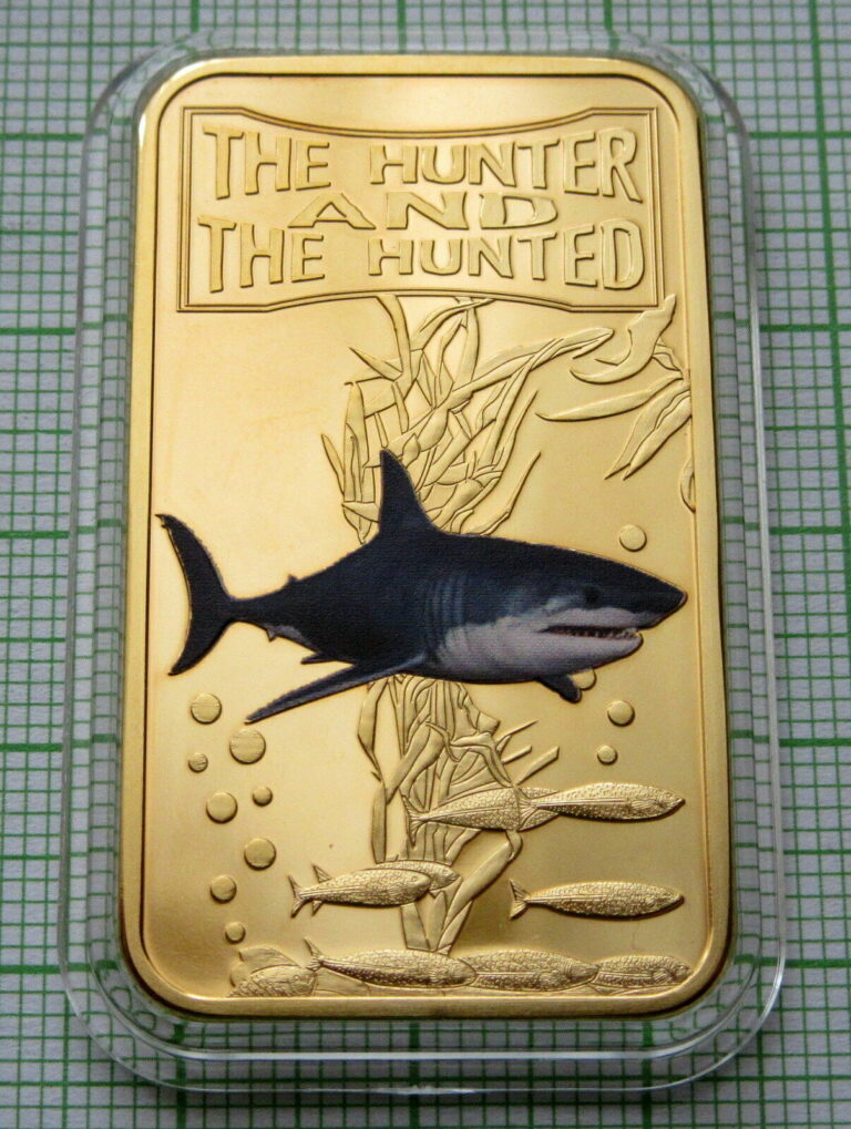 Read more about the article SOMALIA 2013 25 SHILLINGS  THE HUNTER and THE HUNTED SERIES – SHARK  COLOURED