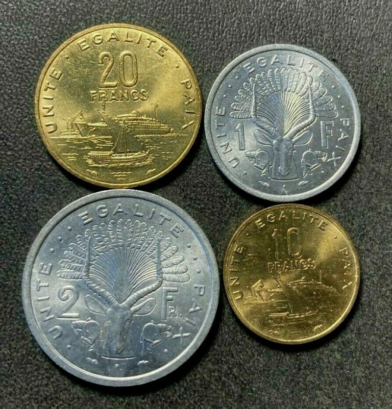 Read more about the article OLD DJIBOUTI COIN LOT – Exotic Coins – Uncirculated Set – FREE SHIP