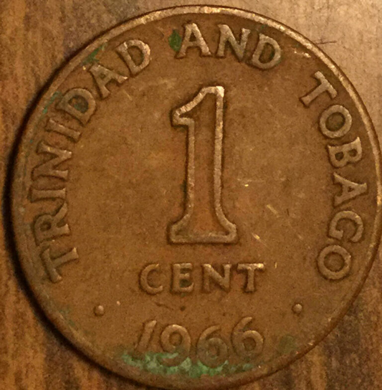 Read more about the article 1966 TRINIDAD AND TOBAGO 1 CENT COIN