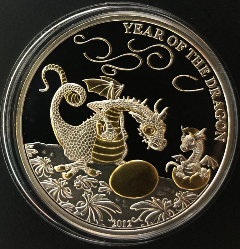 Read more about the article Togo Silver Coin 1000 Francs 2012 Year Of The Dragon