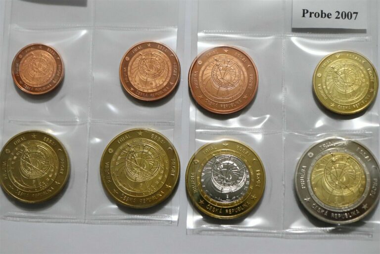 Read more about the article CZECH REPUBLIC 2007 FANTASY EURO PATTERN COIN SET B36 #169