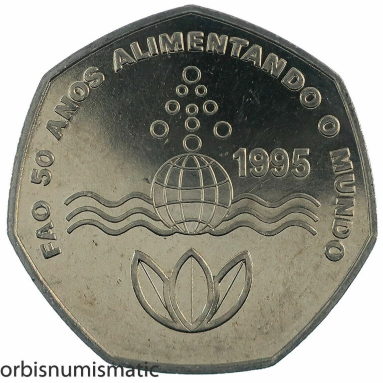 Read more about the article 1995 CAPE VERDE ISLANDS 200 ESCUDOS 50TH FAO FOOD AND AGRICULTURAL UNC COIN G72