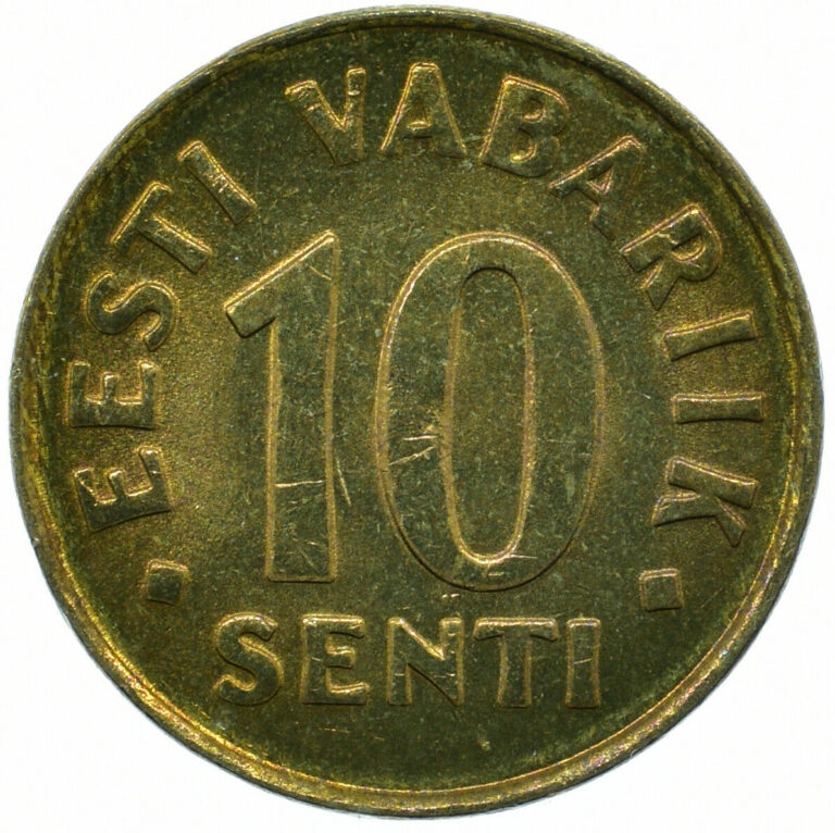 Read more about the article COIN / ESTONIA / EESTI VABARIIK 10 SENTI 1998       #WT27630