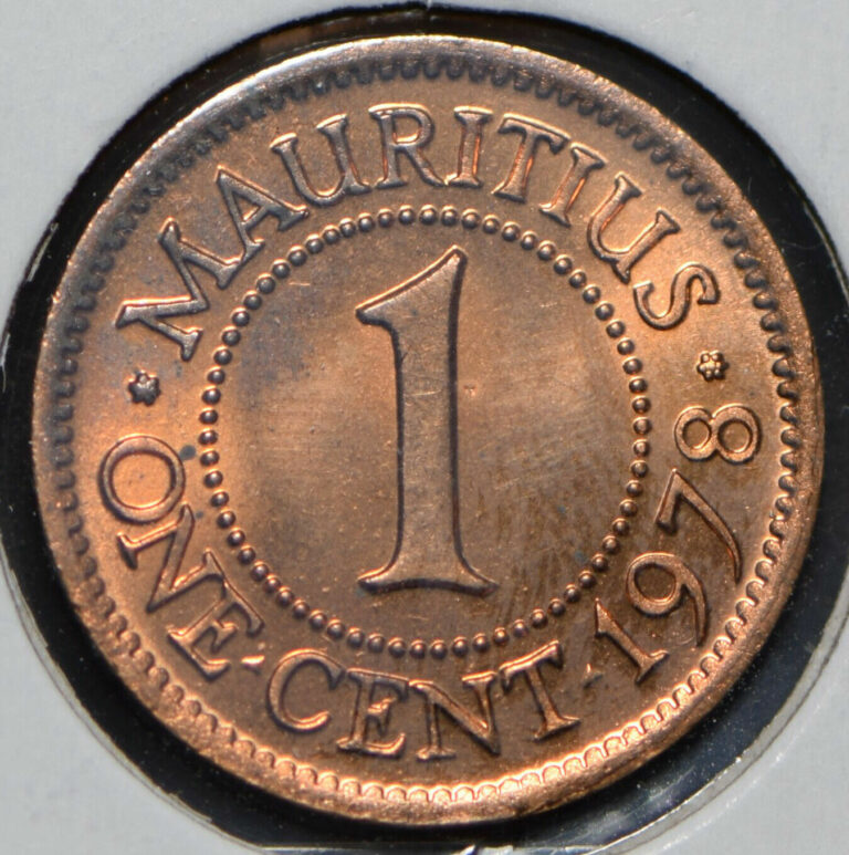 Read more about the article Mauritius 1978 Cent  150146 combine shipping