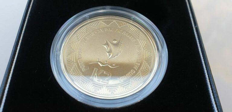 Read more about the article PAPUA NEW GUINEA 2 Kina 2015 XV Pacific Games MINT UNC Coin in box