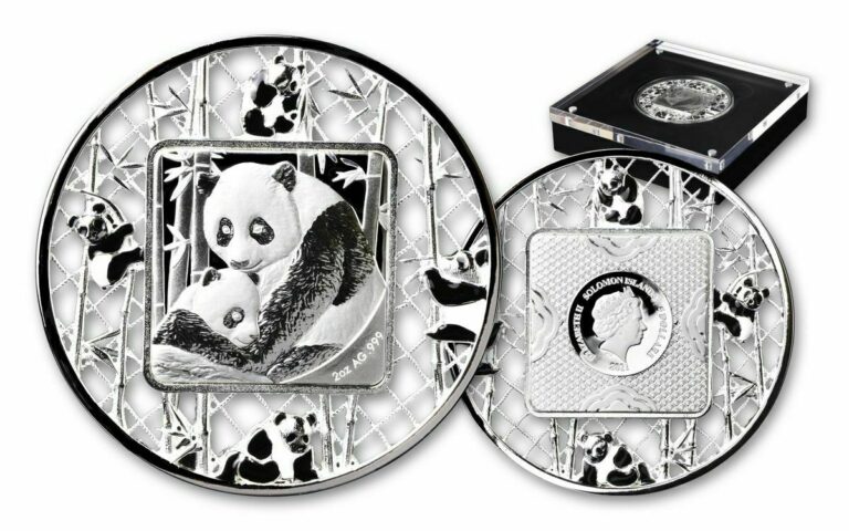 Read more about the article 2021 Solomon Islands $5 Filigree Panda 2 oz .999 Silver Coin – 1 888 Made