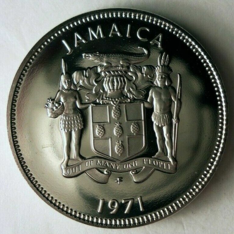 Read more about the article 1971 JAMAICA 20 CENTS – Low Mintage Proof Coin – Jamaica Proof Bin #1