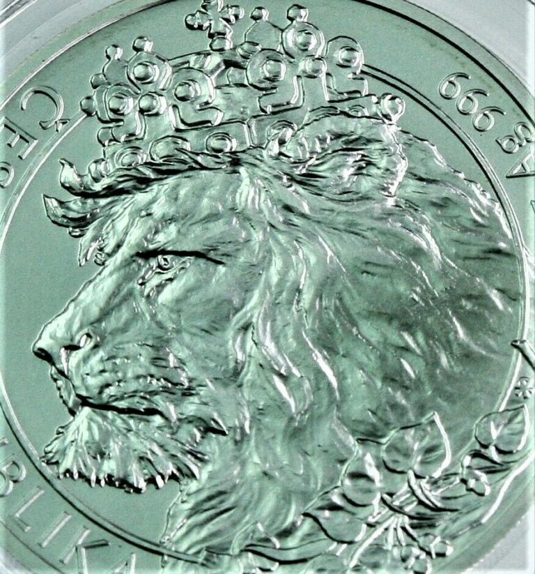 Read more about the article 2021 Niue Czech Republic Lion 1 oz. .999 Silver Round BU Coin in capsule