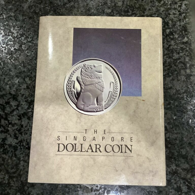 Read more about the article SINGAPORE 1 DOLLAR 1967 MERLION ANIMAL CURRENCY ASEAN ASIA MONEY COIN w FOLDER