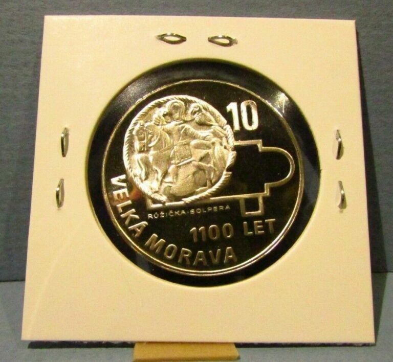 Read more about the article Czechoslovakia 1966 10 Korun Silver Proof Coin Moravia Czech Slovakia CSSR Czech