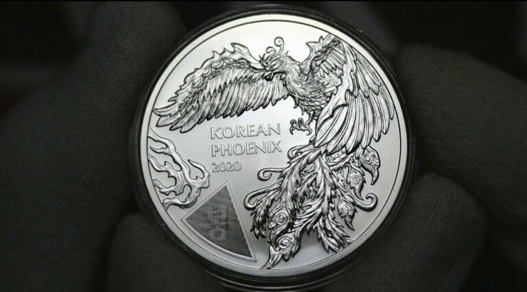 Read more about the article 2020 South Korea 1 oz Silver Phoenix BU