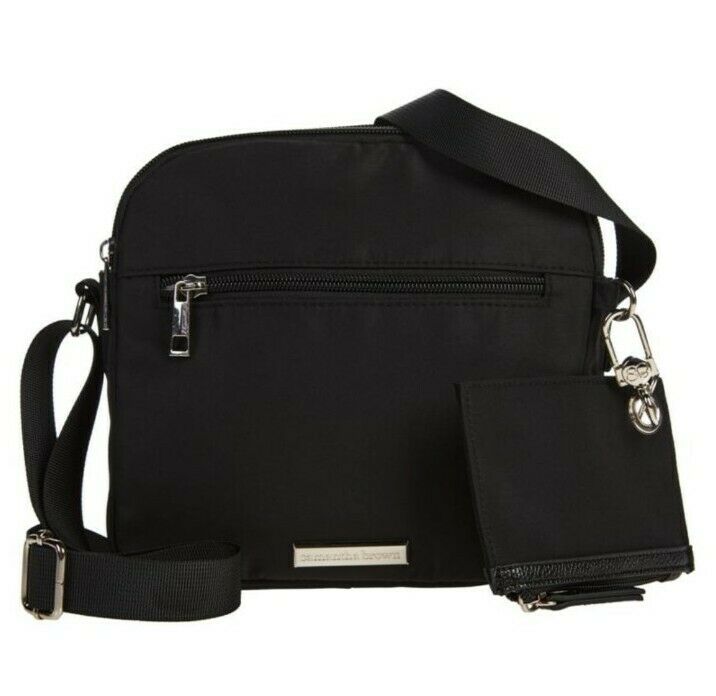 Read more about the article Samantha Brown To-Go Triple Compartment Crossbody and Coin Purse w/ RFID-Black-NWT