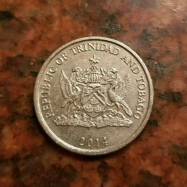 Read more about the article 2014 TRINIDAD AND TOBAGO 25 CENTS COIN – #A215