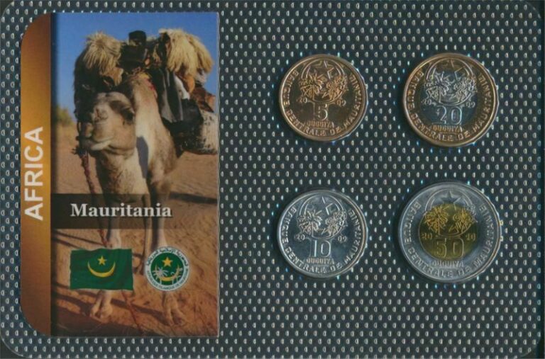 Read more about the article Mauritania mint coin set from 2005 5 (9663990