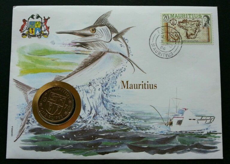 Read more about the article Mauritius Marine Life 1986 Fish Ocean Underwater Island Map FDC (coin cover)