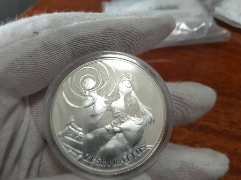 Read more about the article 2020 South Korea ZI:SIN Rattus .999 1 oz Silver Coin  1 Clay