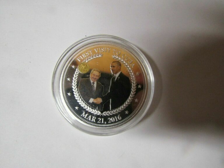 Read more about the article CHALLENGE COIN PRESIDENTIAL LEGACY OBAMA FIRST VISIT TO CUBA2016