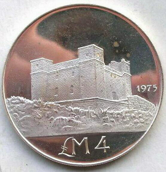 Read more about the article Malta 1975 St. Agatha’s Tower 4 Pounds Silver Coin UNC